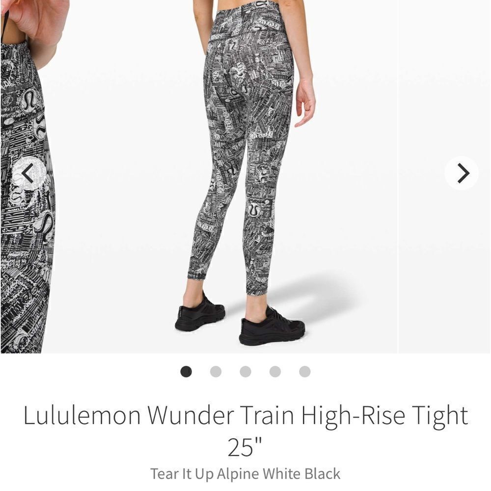 Lululemon Wunder Train Leggings